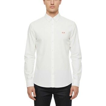 Sun68 Camisa manga larga S36120 para hombre