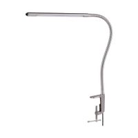 lampara de pinza de metal gris
