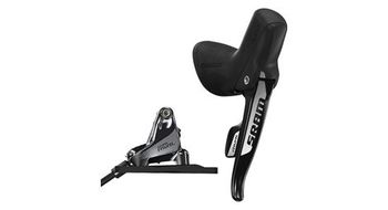 Hydraulic rear brakeset right lever sram rival 22 hrd flat mount  w o rotor  black