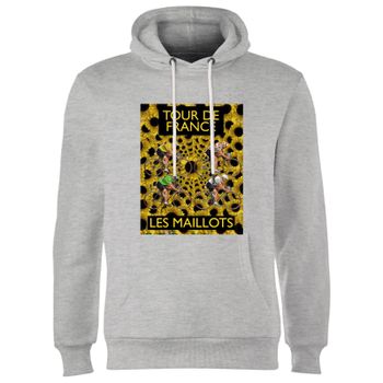 TDF Les Maillots Hoodie - Grey - XL - Grey