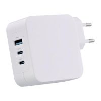 cargador tnb gan 100w usb-c usb-a blanco
