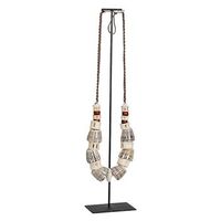 collar conchas en sop metal