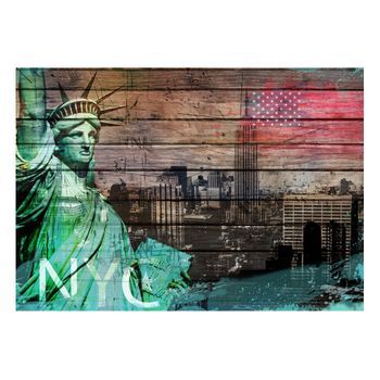 Papel Pintado 3d - Símbolos Nyc (350x245 Cm)