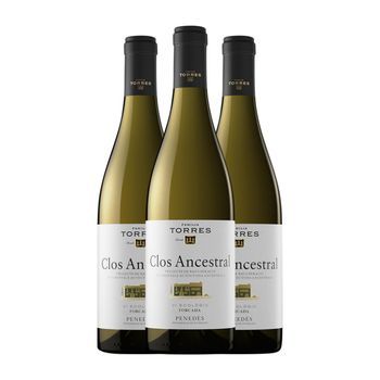 Torres Vino Blanco Clos Ancestral Blanco Penedès 75 Cl 12.5% Vol. (pack De 3 Unidades)