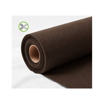 Jardin202 - Moqueta Ferial 1m De Ancho  Fieltro Punzonado A Medida  Alfombra Para Eventos Y Ferias  1 Metro (ancho) X 15 Metros (largo) (31 - Marrón)  1 Metro (ancho) X 15 Metros (largo) (31 - Marrón)jardin202