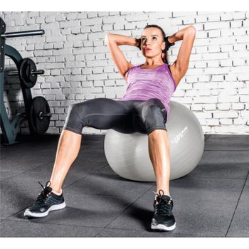 Fitball Pelota Pilates  Pelota de Fitness, Yoga, Embarazo, Fitball para Ejercicios Gimnasia - Muy Resistente –  Incluye bomba -Tamaño M 65cm