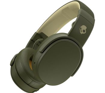 SKULLCANDY Crusher S6CRW-M687 Wireless Bluetooth Headphones - Elevated Olive, Olive