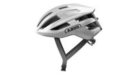 casco abus powerdome plata brillante