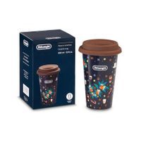 delonghi taza de ceramica de doble pared 300 ml dlsc075