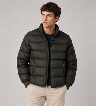 A|X Armani Exchange para hombre. XM001580AF16628U8123 Chaqueta Acolchada Style verde oscuro (M), Marrón, Casual, Poliamida