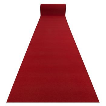 Alfombra De Pasillo Con Refuerzo De Goma Rumba 1974 Boda Un Solo Color 140x620 Cm