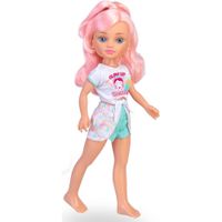 nancy glow up beauty pack muneca pelo rosa 42 cm famosa