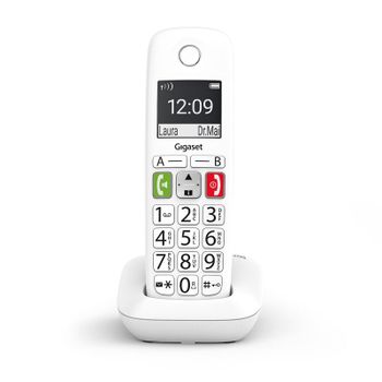 Gigaset E290 Teléfono Inalámbrico DECT Blanco
