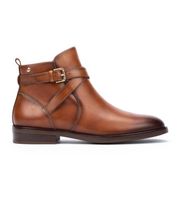 pikolinos para mujer w3c-8869 botines de piel puertollano marron 36 plano 1 a 3cm cremallera casual