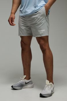 Pantalón Corto Man Active Resistente Training Dept, Gris