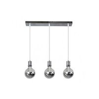 lampara gala 3xe27 cromocromo bombillas incluidas 24w 2700k 2100lm regx64x125 cm