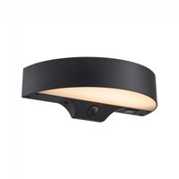 aplique solar led con sensor de movimiento monay round 5w