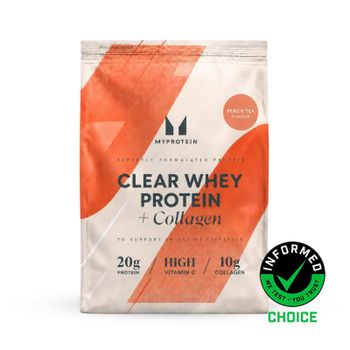 Clear Whey Protein y Colágeno - 1KG - 40raciones - Té de Melocotón