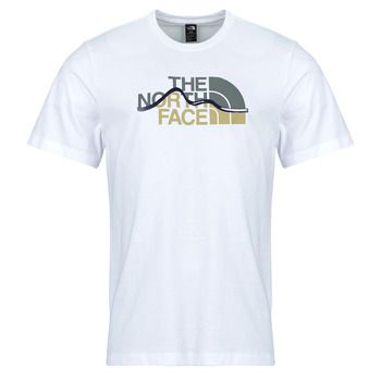 The North Face Camiseta MOUNTAIN LINE REGULAR SHORT SLEEVE TEE TNF para hombre