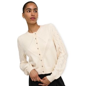 Only Chaqueta de punto Princess Cardigan - Whitecap Grey/Mel/Silver para mujer