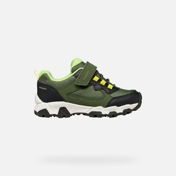 GEOX Magnetar Abx Niño Verde Militar/verde