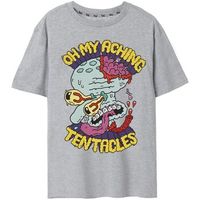 spongebob squarepants camiseta aching tentacles para hombre