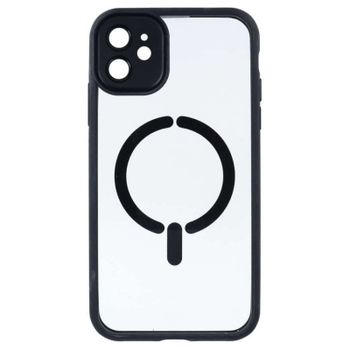 Funda Bumper Compatible Con Magsafe Con Cubre Cámara Compatible Con Iphone 11