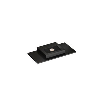 Mini Pla Nera - Aplique De Pared Led De 20 W Con Interruptor Cct, 2700 K/3200 K/4000 K, Aluminio, Luz De Pared Ascendente - Beneito & Faure