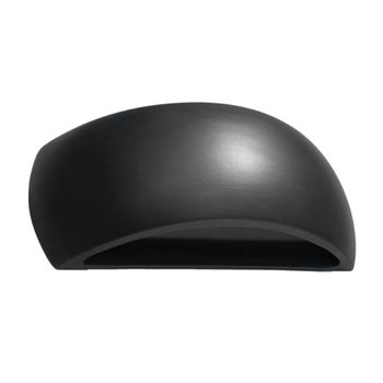 Lámpara de pared negro cerámica alt. 14 cm