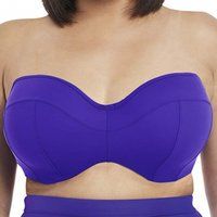 essentials underwired bandeau bikini top
