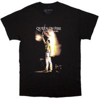 queen camiseta live at the bowl para hombre