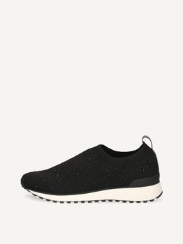 CAPRICE Sneaker, black, made of Textiles, Size 40