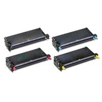 compatible multipack epson aculaser c2800n printer toner cartridges 4 pack -c13s051161