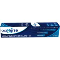 oranurse unflavoured toothpaste