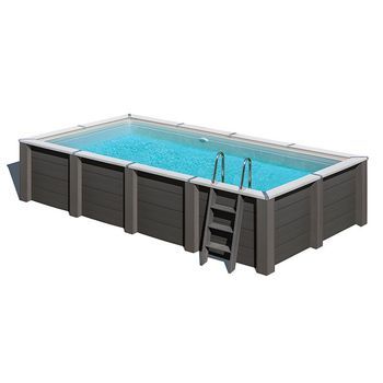 Piscina Gre Rectangular Kpcor46t Composite Avantgarde 4.66 Mts X 3.26 Mts X 1.24 Mts De Alto