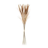 ramo de pampa 12 tallos artificial marron h80