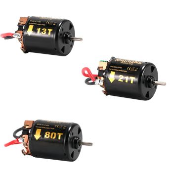 Coche RC con motor cepillado 540 13T/21T/35T/45T/55T/80T para el crawler 1:10 RC Axial SCX10 AXI03007 90046 TRX4 D90 MST