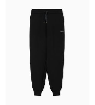A|X Armani Exchange para mujer. XW002043AF21290UC001 Pantalón Jogger Mid negro (XS), Casual, Viscosa