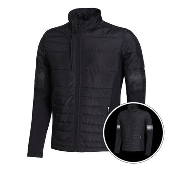 NEO Clima Chaqueta Para Correr Hombres-Negro