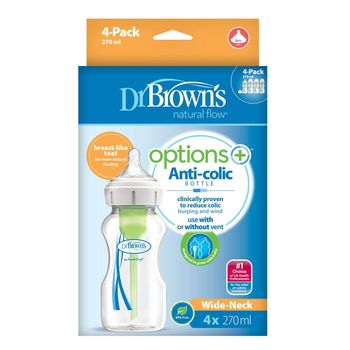 Dr Brown's Options+ Anti-Colic Bottles