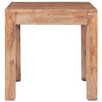mesa de centromesa auxiliarmesita de centro de madera maciza de caoba 53x50x50 cm
