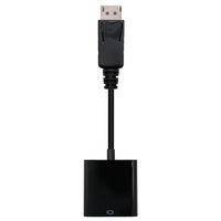 conversor nano cable displayportm - vgah 15cm negro