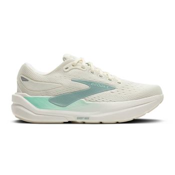 Zapatillas Brooks Ghost Max 3 Beige Azul SS26 Mujer, Talla 45.5 - EUR