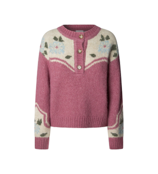 Pepe Jeans para mujer. PL7000041 Jersey Chiara rosa (XS), Casual, Poliéster