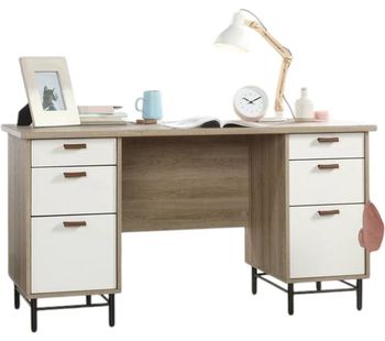 Avon Desk - Sky Oak