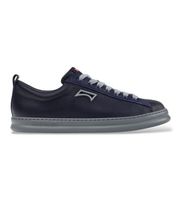 camper para hombre k101052-013 zapatillas de piel runner four azul 46 plano cordones casual