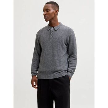 Jack & Jones Polo 12286144 MAVERICK-GREY MELANGE para hombre
