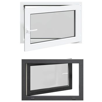 Ventana De Sótano Oscilante Y Abatible Risor 90 X 50 Cm Vidaxl
