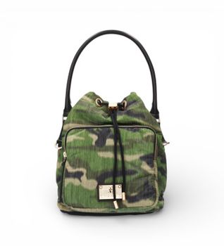 Premiata para hombre. MIA Bolso Mia 2146 camuflaje verde (OSFA), Casual, Poliéster