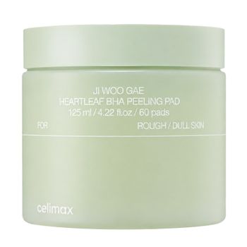 Celimax Cosmética Facial Ji Woo Gae Heartleaf BHA Peeling Pad Discos Exfoliantes Faciales